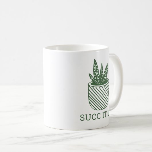 Succ it up kaffeetasse (VorderseiteRechts)