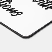 Success Begins with Actions... Deskmat (Ecke)