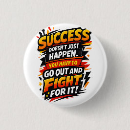 Success Fighter Quote Button