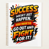 Success Fighter Quote Planer (Vorderseite)