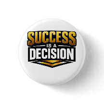 Success Gold Typography on Black