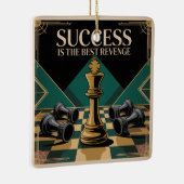 Success Is The Best Revenge Keramikornament (Rechts)