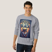 Success Is The New Black With Wolf Head Sweatshirt (Vorne ganz)