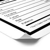 Success Nutrition Fakten | Motivierend Angebot Poster (Ecke)