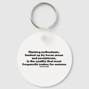 Success Quote Schlüsselanhänger