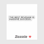 success stickers,quote motivational,ambition aufkleber (Blatt)