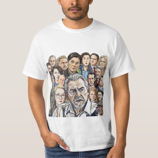 Succession - Collage T-Shirt (Vorderseite)