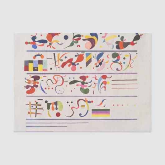 Succession, Kandinsky  Seidenpapier (Vorderseite)