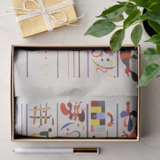Succession, Kandinsky  Seidenpapier (Geschenk)