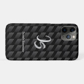 "Successman" Persönliches Silver Monogramm Case-Mate iPhone Hülle (Rückseite (Horizontal))