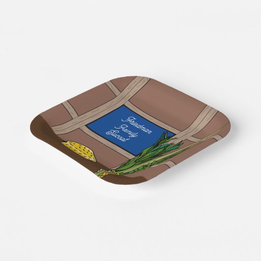 Succot Personalisiert Paper Teller (Gewinkelt)