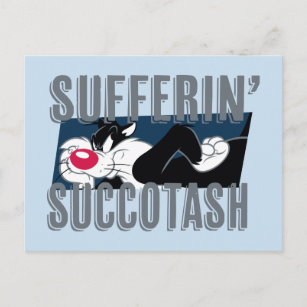 Succotash SYLVESTER™ Cut-Out Postkarte