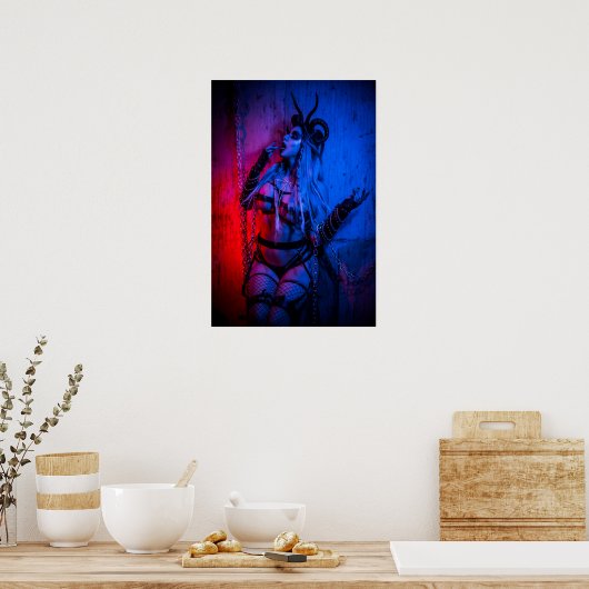 Succubus Cosplay2 Poster (Küche)