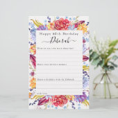 Succulate Birthday Share a Memory Card (Stehend Vorderseite)