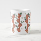 Succulent and Fern Terracotta Jumbo-Tasse (Vorderseite)
