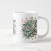  succulent bouquet Classic Mug, 11 oz Jumbo-Tasse (Rechts)