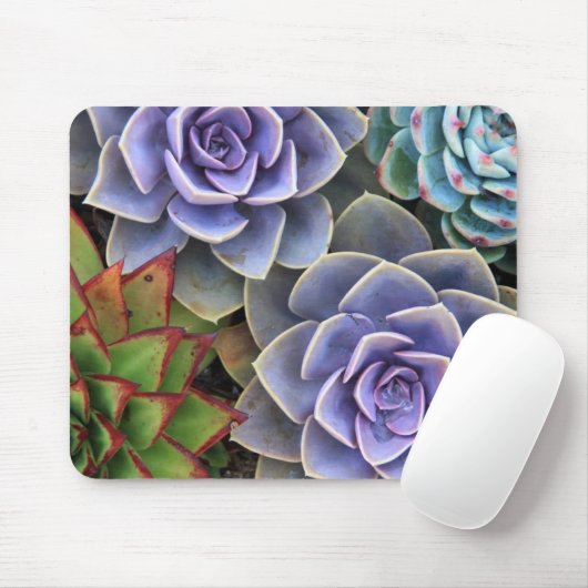 Succulent Bouquet Mouse Pad Mousepad (Mit Mouse)