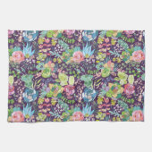 Succulent Cactus Gartenküche Handtücher (Horizontal)