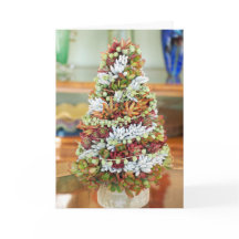 Succulent Christmas Tree Holiday Card von DLBaldwi