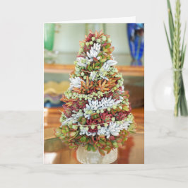 Succulent Christmas Tree Holiday Card von DLBaldwi Karte