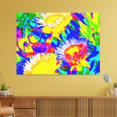 Succulent Color Abstraction Leinwanddruck (Insitu (Wohnzimmer))