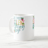 Succulent Dad Birthday Men Plant Lover Gardening G Kaffeetasse (Vorderseite Links)