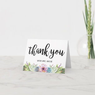 Succulent danken Ihnen zu kardieren