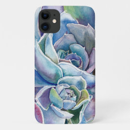 Succulent Echeveria 'Blue Sky' iPhone Gehäuse Case-Mate iPhone Hülle