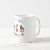 Succulent Gardener Houseplant Cactus Cacti Kaffeetasse (VorderseiteRechts)