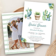 Succulent Greenery Cactus Pots Foto Brautparty