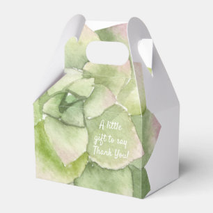 Succulent: Kundenspezifisches Party Geschenkschachtel