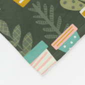 Succulent Plants Fleecedecke (Ecke)