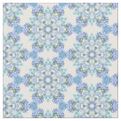 Succulent Snowflakes Stoff (Nahaufnahme)