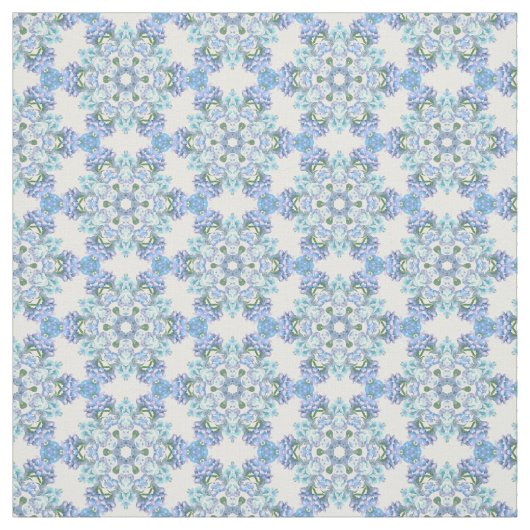 Succulent Snowflakes Stoff (Muster)