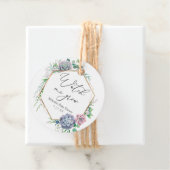 Succulent Watch me me Grow Pflanze Gefallen Klassi Geschenkanhänger (Beispiel)