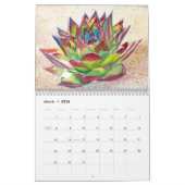 Succulent Watercolor 20XX Debra Lee Baldwin Kalender (Mär 2026)