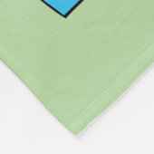 Succulents #1 fleecedecke (Ecke)