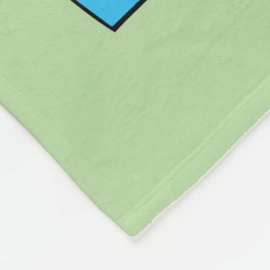 Succulents #1 fleecedecke (Ecke)