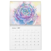 Succulents 202X Calendar Kalender (Jan 2027)