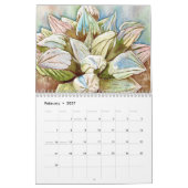 Succulents 202X Calendar Kalender (Feb 2027)