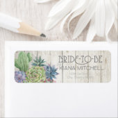 Succulents and Rustic Wood Bride-to-be ID515 (Insitu)