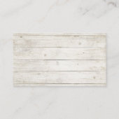 Succulents and Rustic Wood Wishing Well V2 ID515 Begleitkarte (Rückseite)