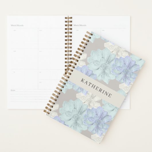 Succulents Art Pattern Planner Planer (Anzeige)