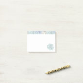 Succulents Art Pattern  Post-it Klebezettel (Auf Schreibtisch)