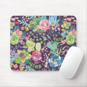 Succulents Cactus Garening Mousepad (Mit Mouse)