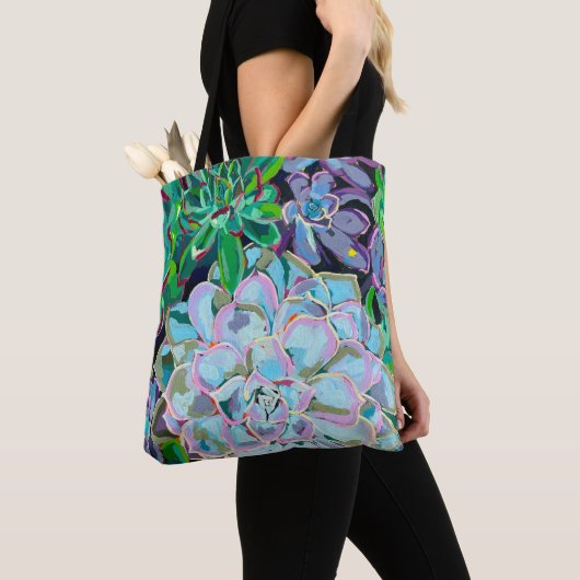 Succulents dual-sided Tote Bag Tasche (Von Nahem)