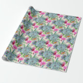 Succulents Echeveria Cactus Blume Pattern Geschenkpapier (Ungerollt)