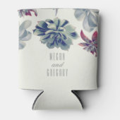 Succulents floral Bouquet Dosenkühler (Vorderseite)