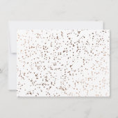 Succulents Geometric Terrarium Cactus Wedding Einladung (Rückseite)