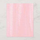 Succulents Greenery Pink Floral Date Night Ideas (Rückseite)